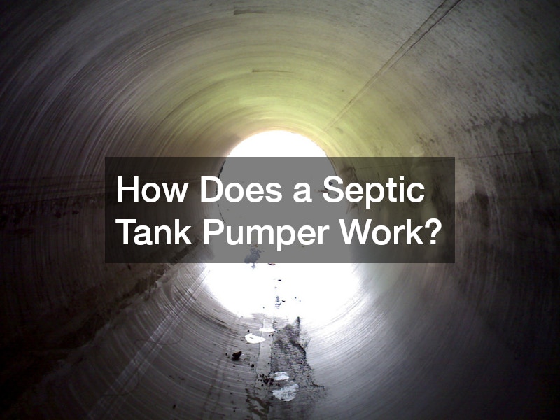 How Does a Septic Tank Pumper Work?