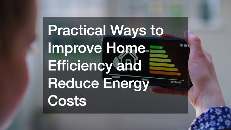 Practical Ways to Improve Home Efficiency and Reduce Energy Costs